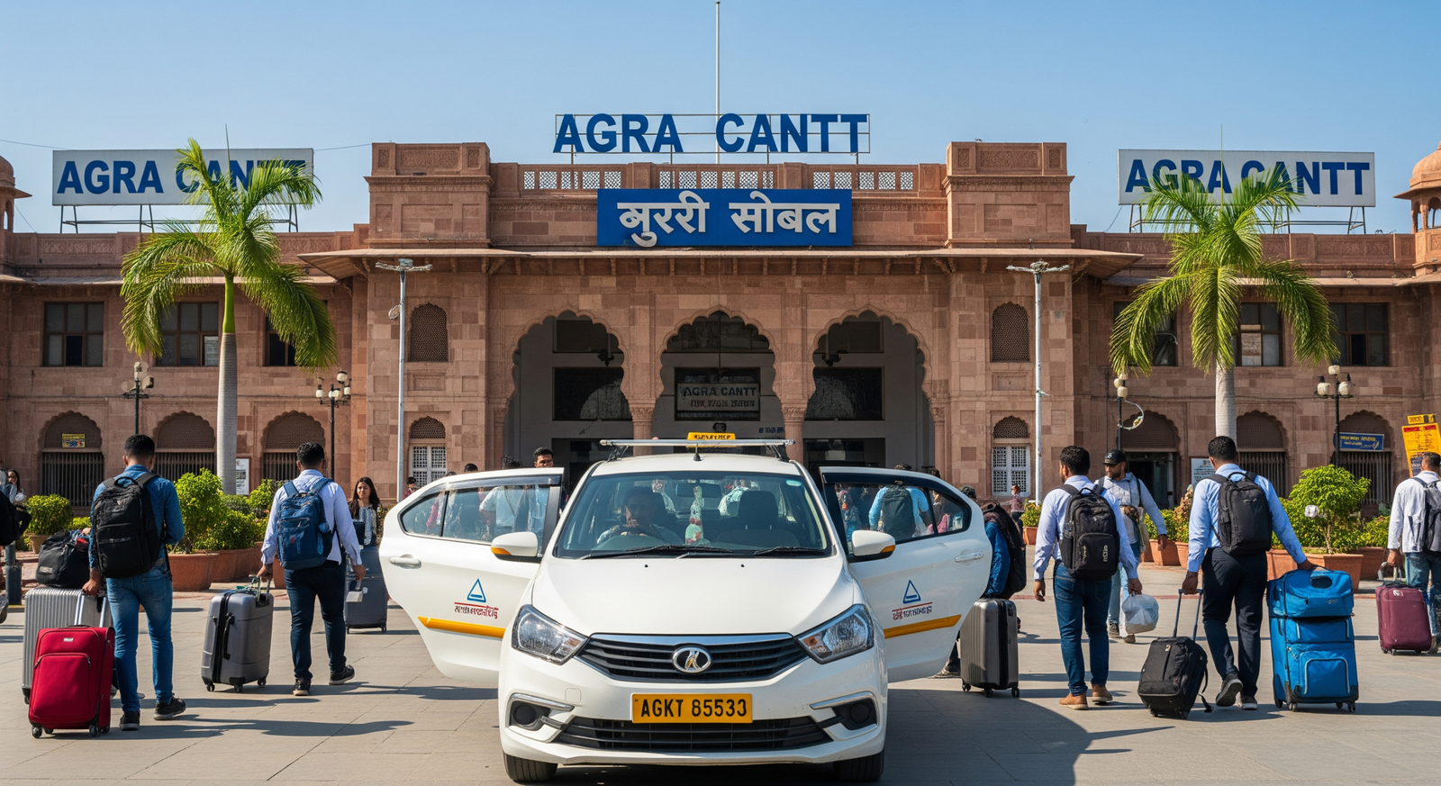 Agra Cantt Railway Station taxi and sightseeing service