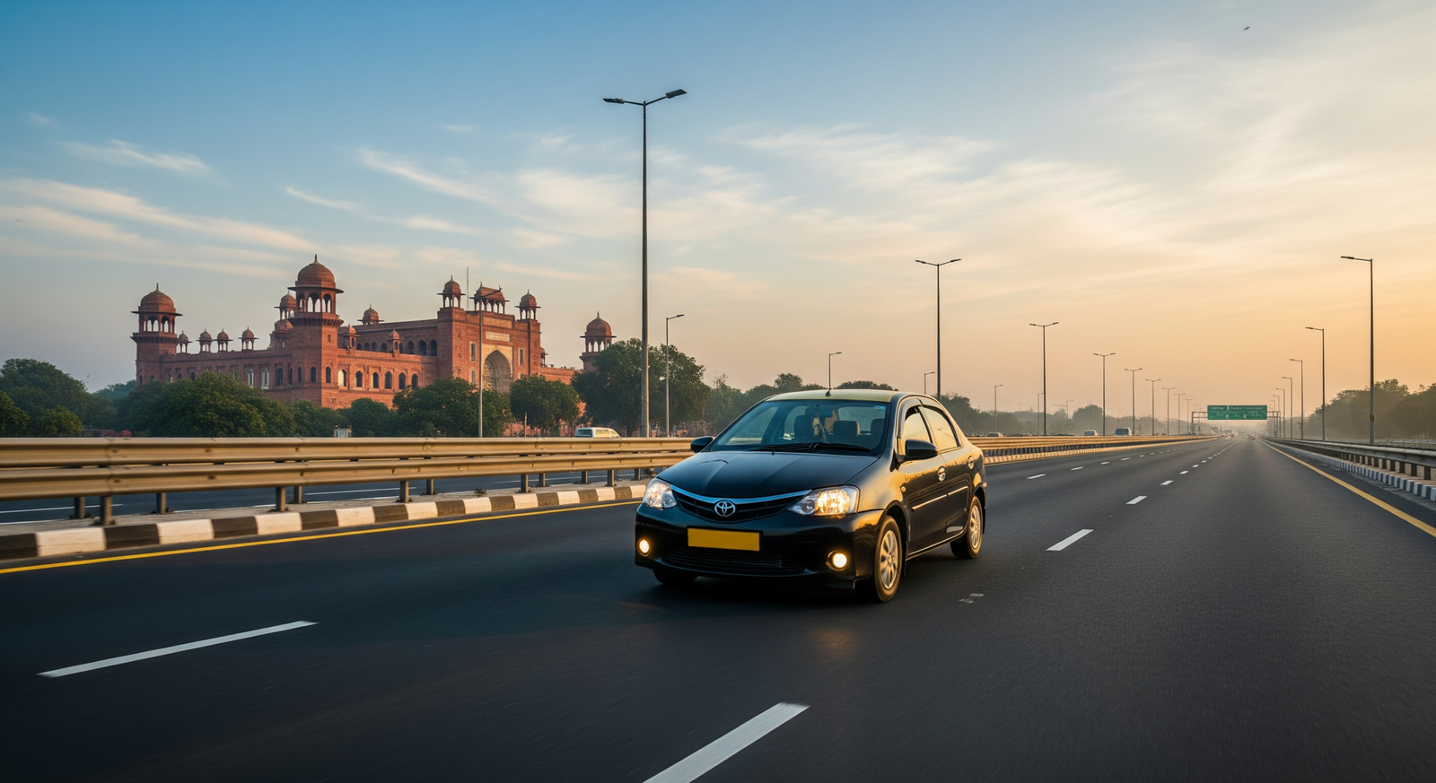 Agra Cantt to Delhi taxi service by private cab