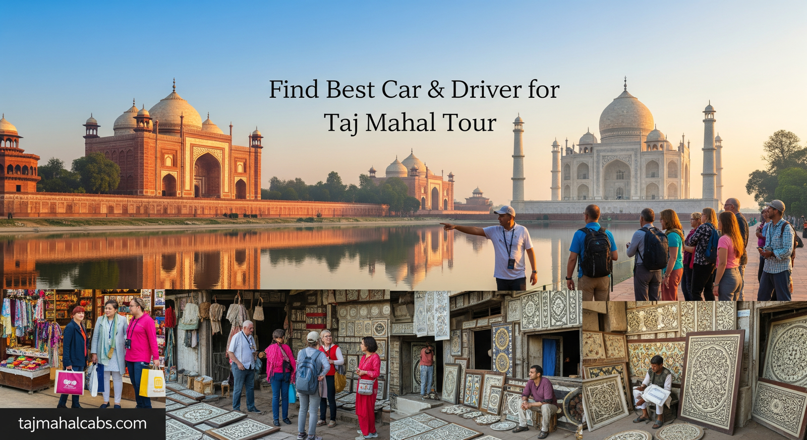 Agra marble inlay workshop visit on Private Delhi to Taj Mahal Tour with Shopping