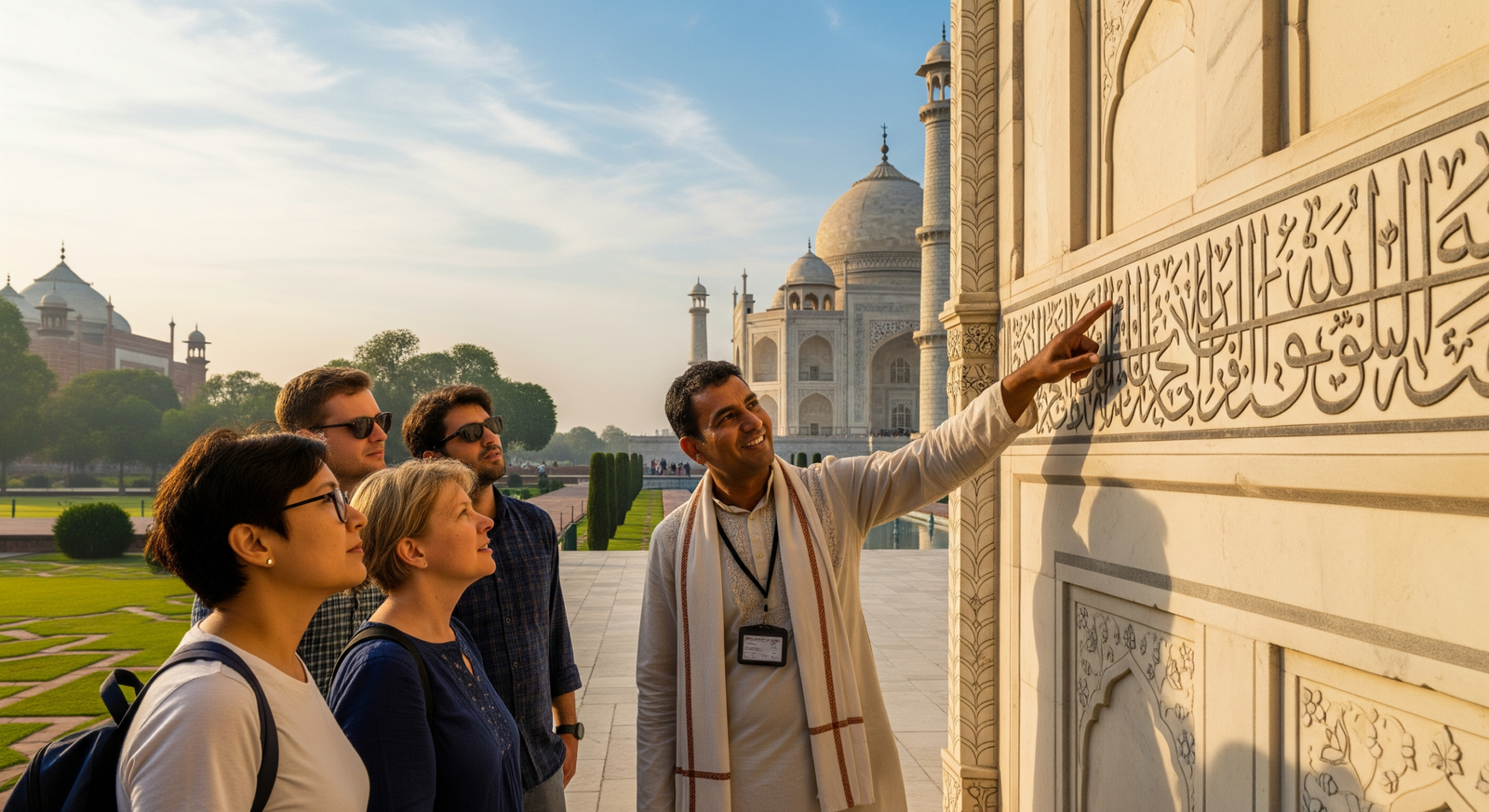 Taj Mahal and Agra Fort guided tour with a local expert.