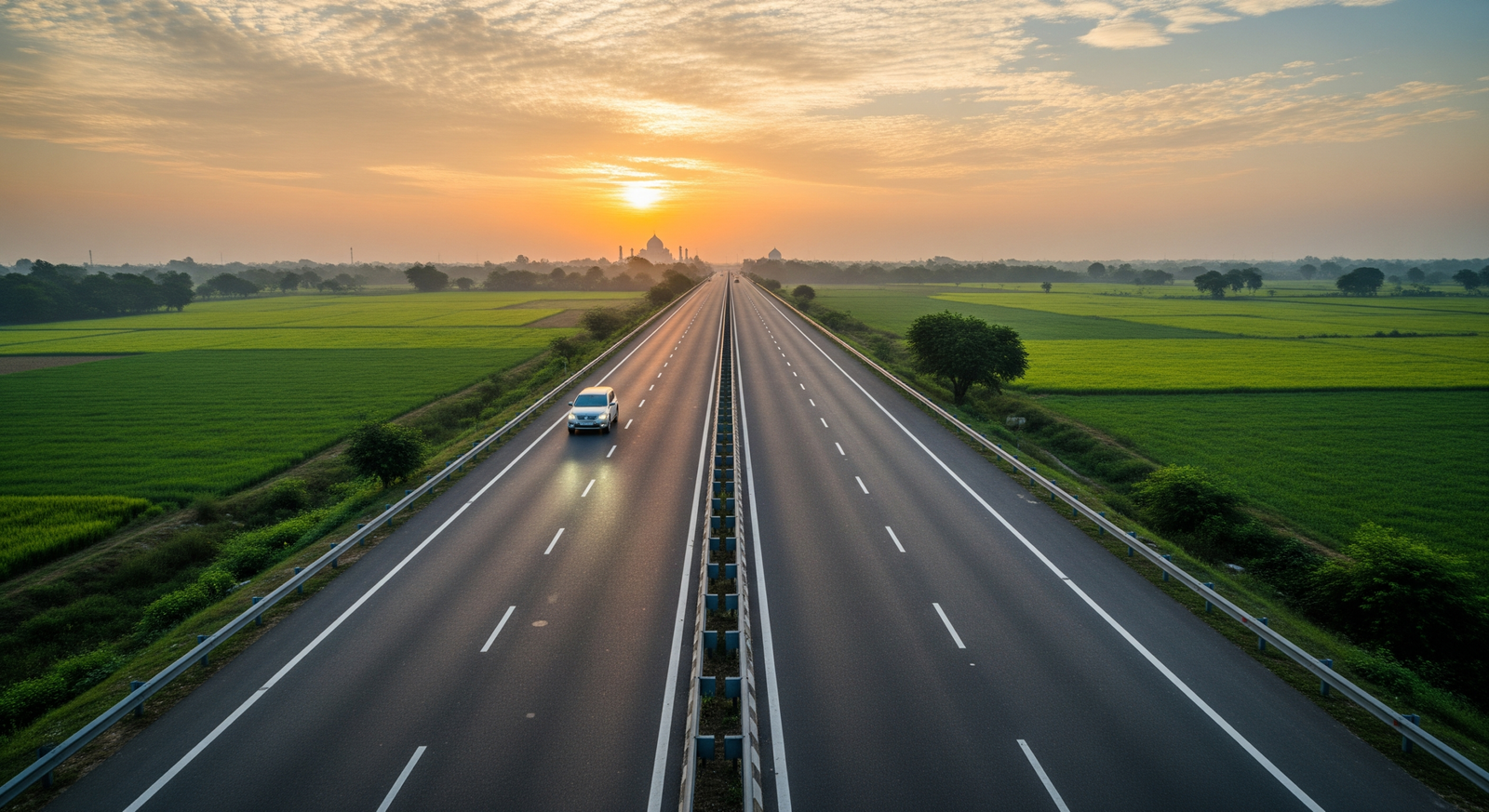 Best route from Delhi to Agra via Yamuna Expressway for Taj Mahal visitors