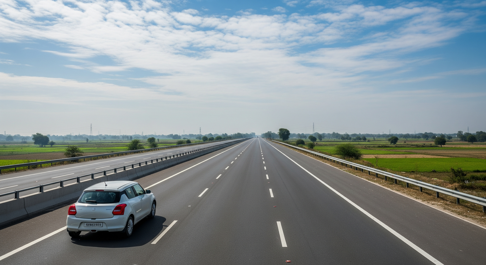 Delhi to Agra road journey by private car for Taj Mahal tour