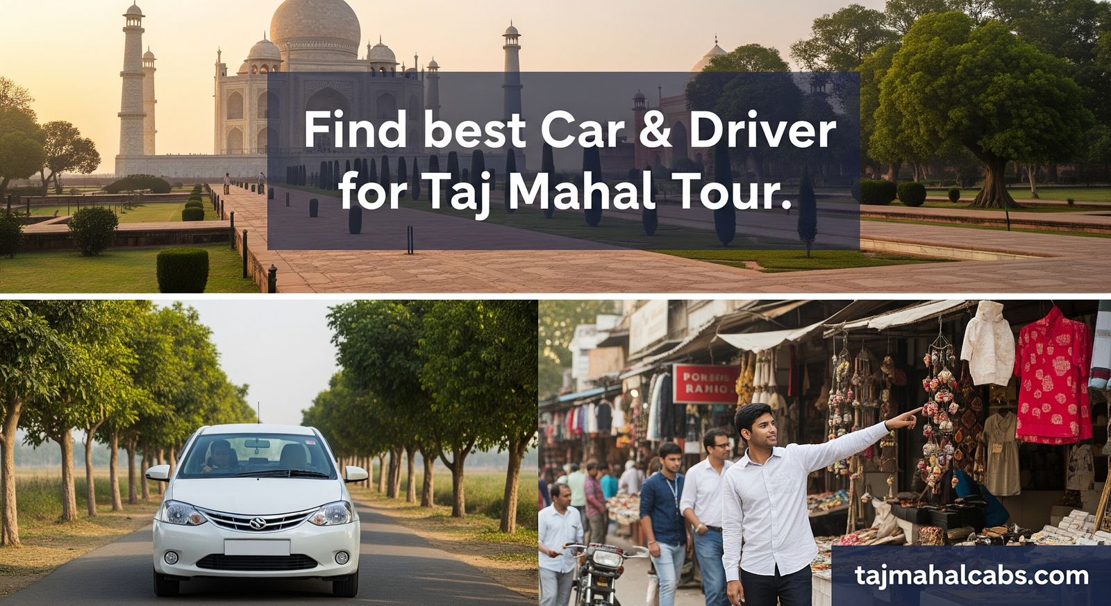 24/7 airport taxi in Agra for anytime travel with reliable pickup and drop service by Taj Mahal Cabs