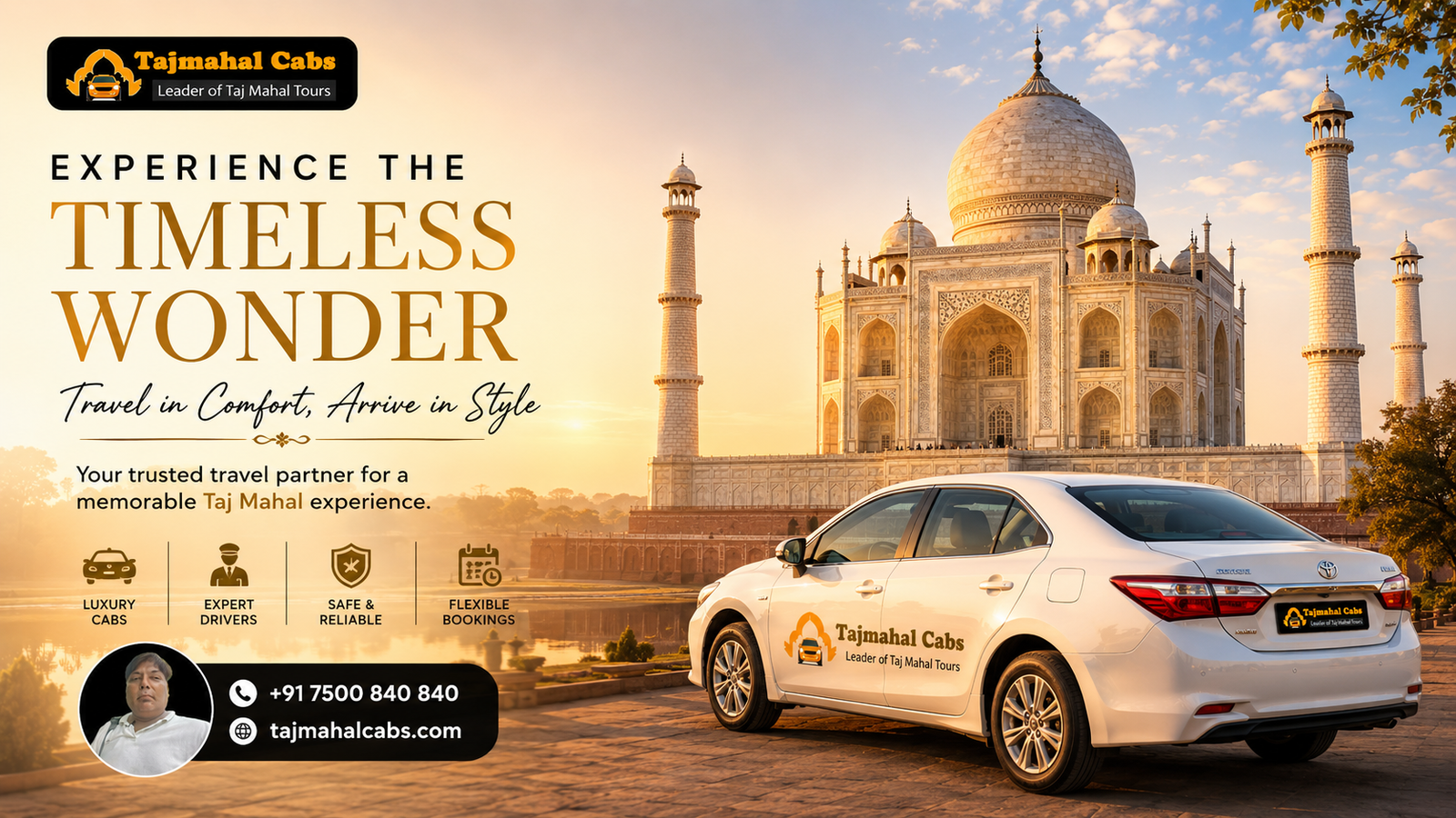 Delhi Airport to Agra taxi booking online instant confirmation with Taj Mahal Cabs private AC cab service by Babloo for smooth airport pickup and outstation travel