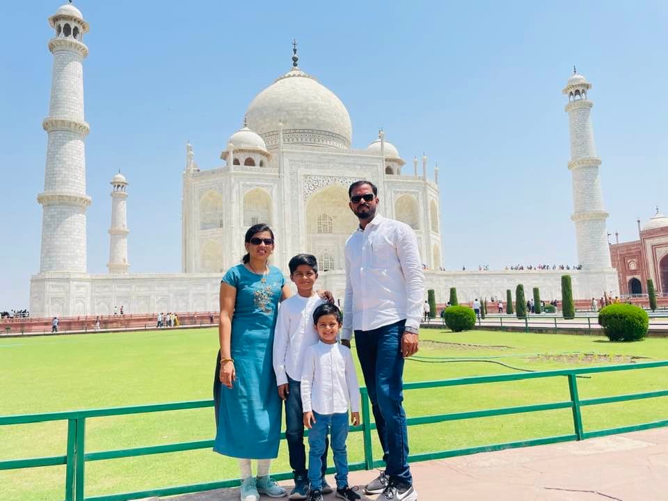 Taj Mahal Mausoleum Image